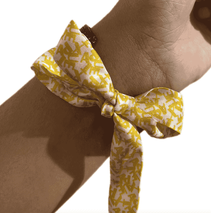 Bracelet "urgence de joie" Bleu/Jaune par Stella Polar