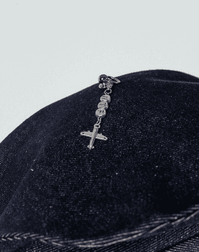 Béret en denim par Marais béret
