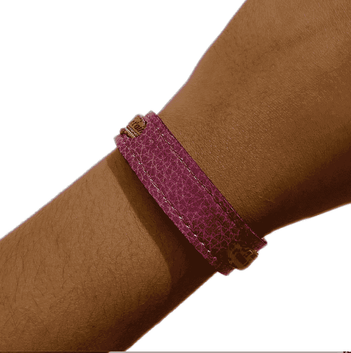 Bracelet "urgence de joie" Bleu/Rose par Stella Polar