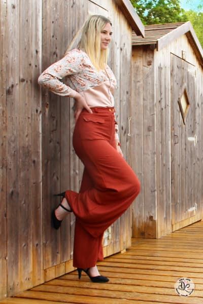 Pantalon Coquelicot par Axelle Laure