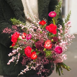 Abonnement mensuel de fleurs fraîches (Avec livraison)
