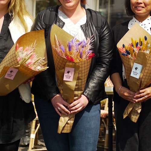 Atelier DIY bouquet de fleurs séchées