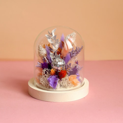 Cloche fleurie M disco