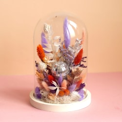 Cloche fleurie XL disco