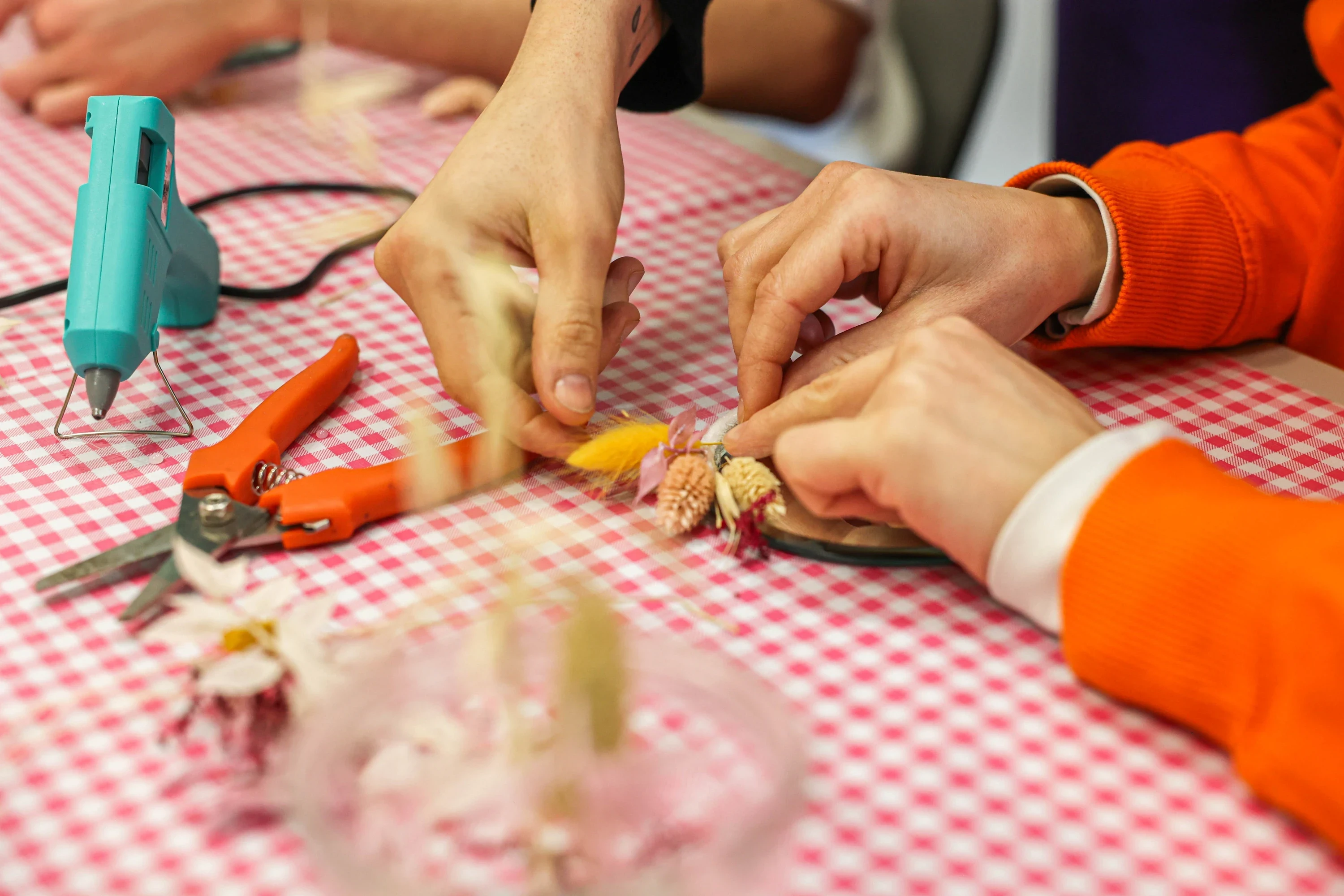Atelier DIY miroir en fleurs séchées