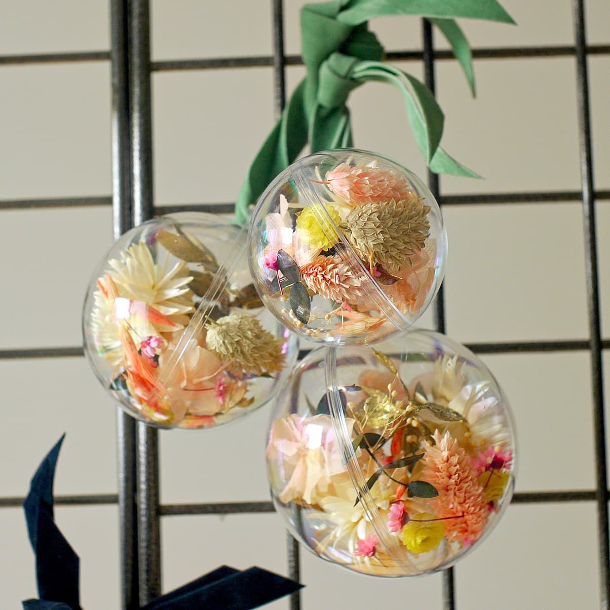 Atelier DIY boules de Noël parent / enfant