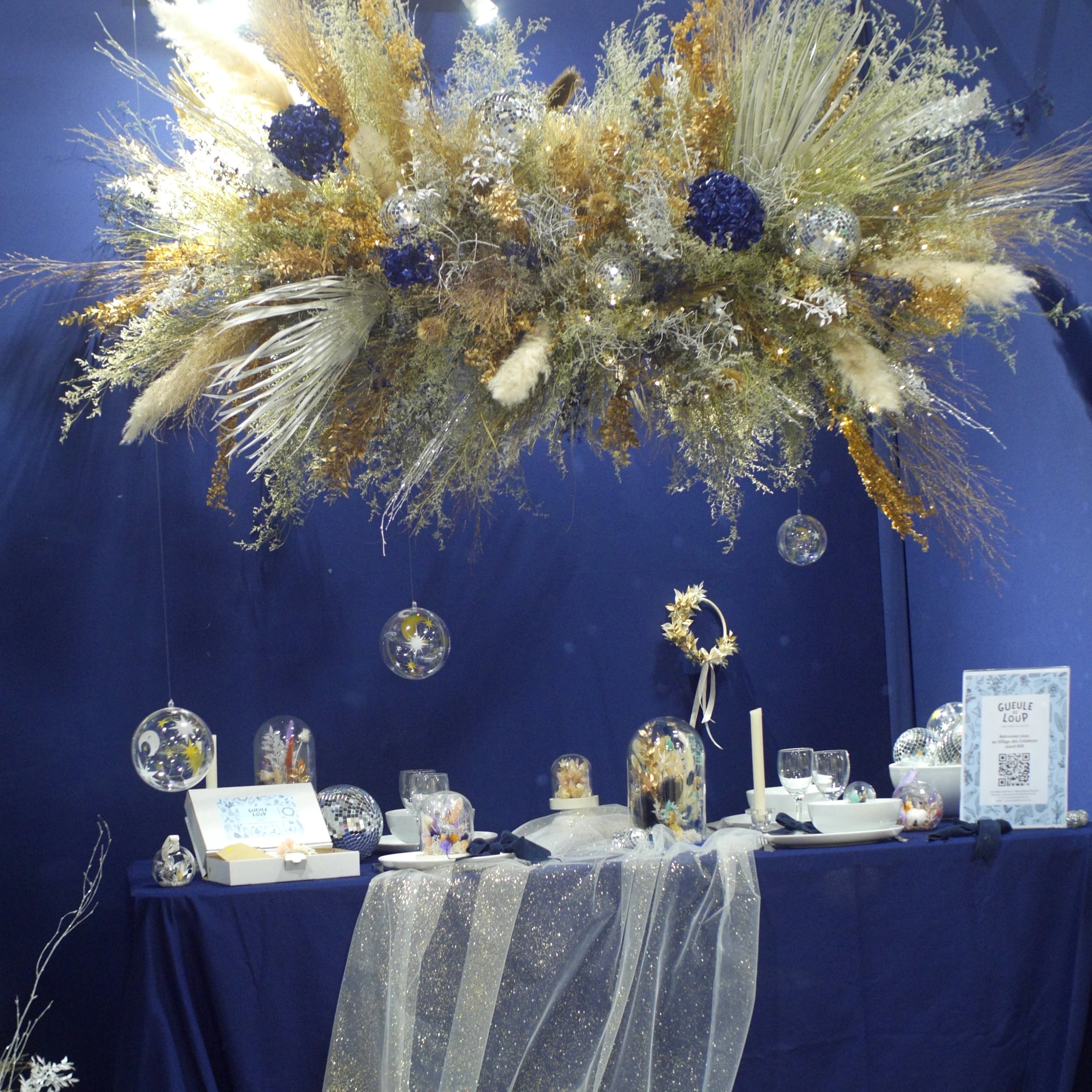 médicis halloween automne composition florale