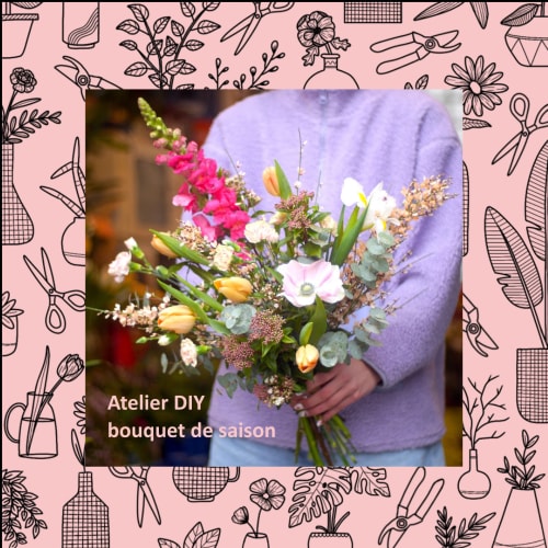 Atelier DIY bouquet de fleurs fraîches