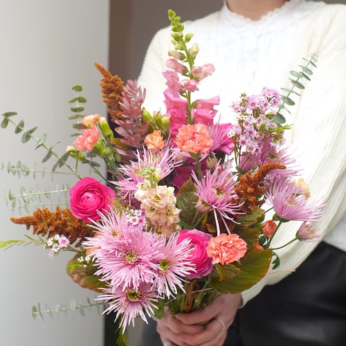 Fleurs fraîches bouquet sauvage champetre