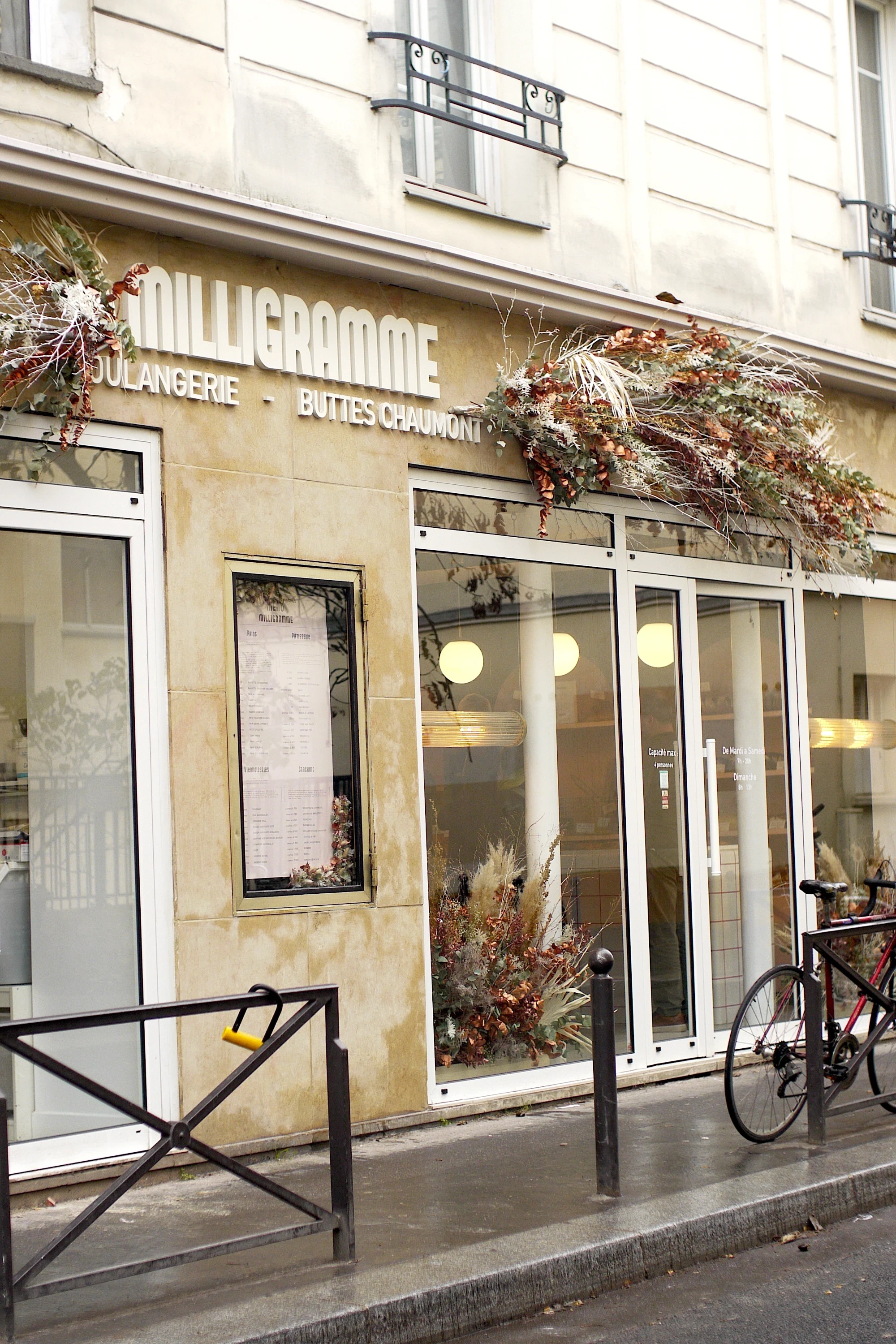 Décor de Noël boulangerie