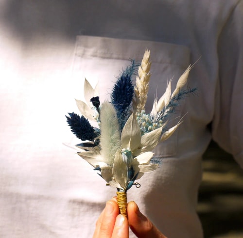 Boutonnière sur mesure