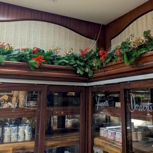 Décor de Noël boulangerie