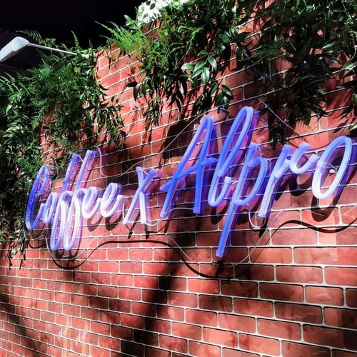 Décor floral Alpro