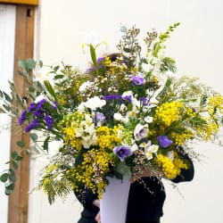 Abonnement mensuel de fleurs fraîches (Avec livraison)