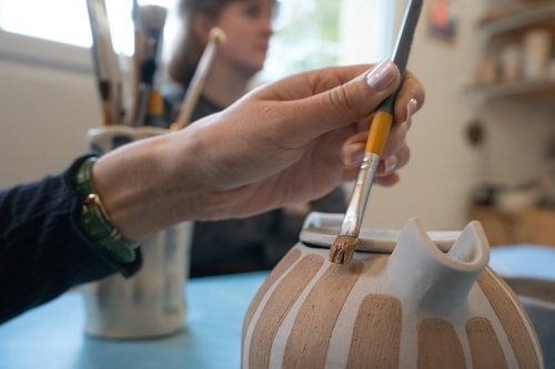 Séance de modelage 4h30 - Création d'une théière