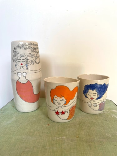 Vases Atelier Maryvonne x Camille Fly