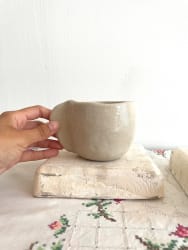 Tasse chamottée