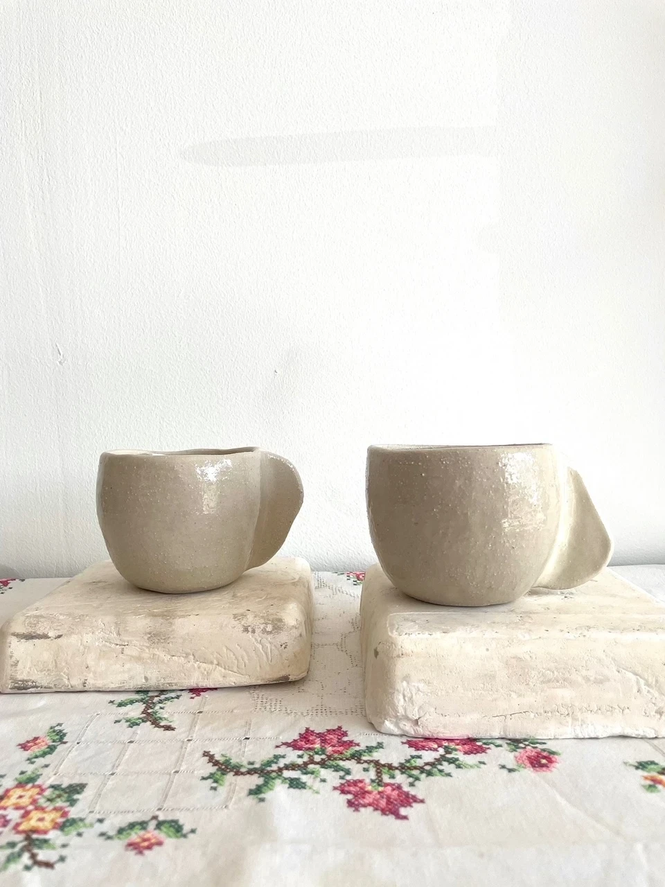 Tasse chamottée
