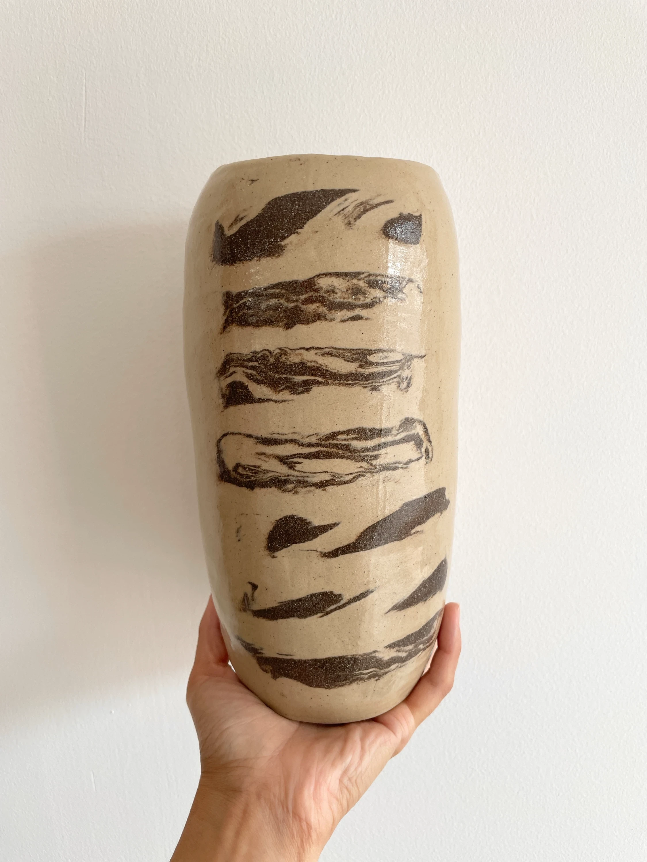 Grand Vase modelé 