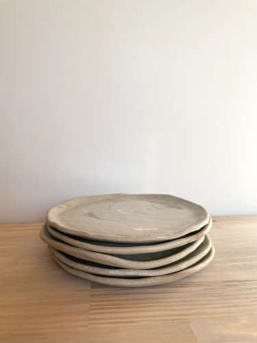 Petite assiette en terres mêlées