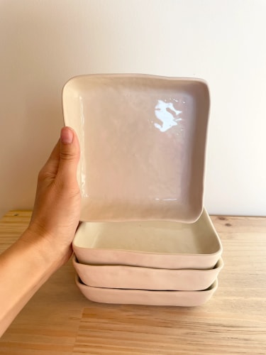 Petite assiette blanche