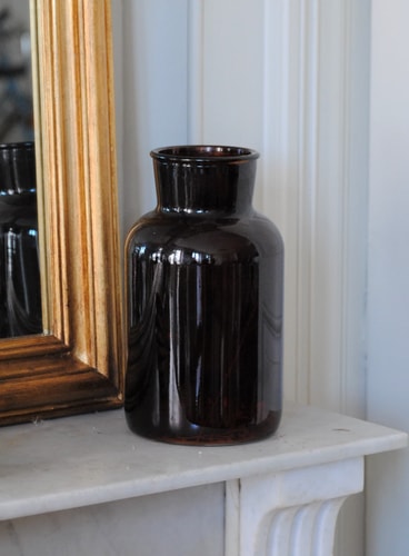 Vase en verre ambré - XL