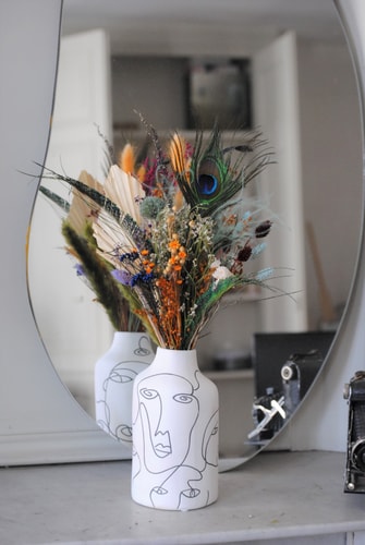 Création sur-mesure en vase