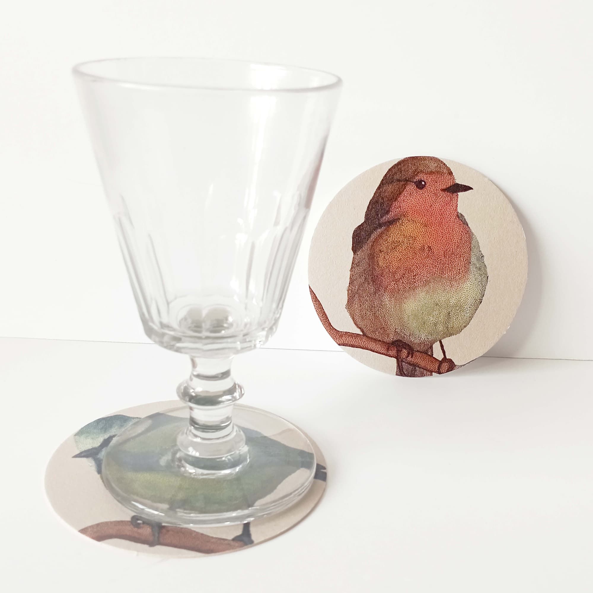 Sous-verres oiseaux