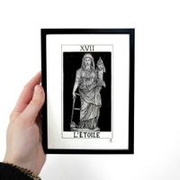 Illustration originale L'Étoile - 13x18 cm
