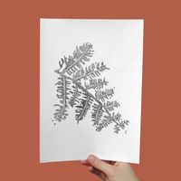 Print Fougère A4 - 21x29,7 cm