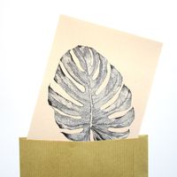 Print Monstera A5 - 14,8x21 cm