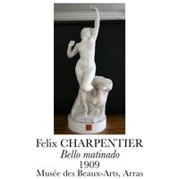 Illustration originale d'après Bello matinado de Félix Charpentier - 10x15 cm