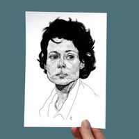 Print Ellen Ripley Alien A5 - 14,8x21 cm