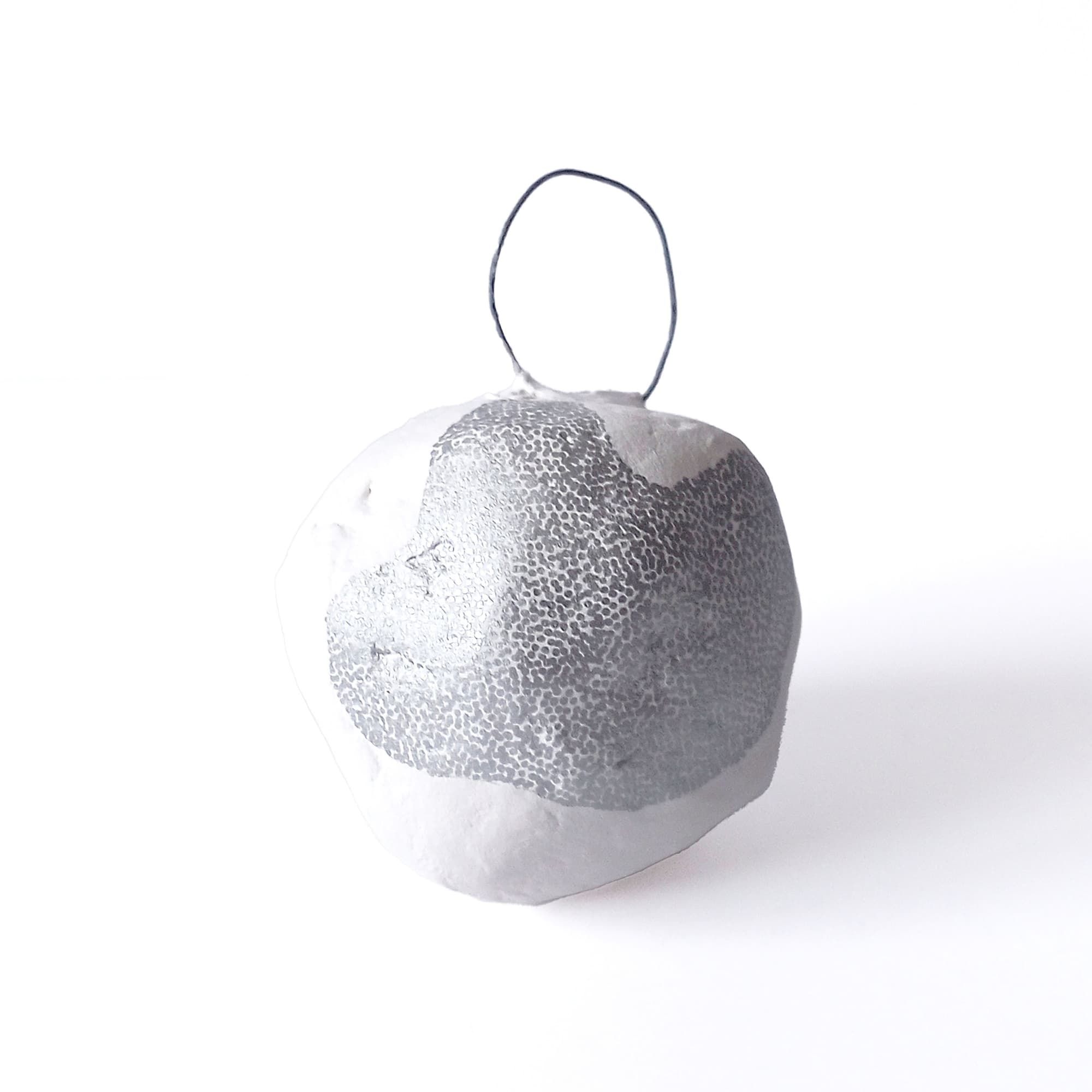 Boules de Noël argent