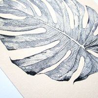 Print Monstera A5 - 14,8x21 cm