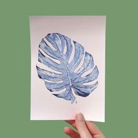Print Monstera A5 - 14,8x21 cm