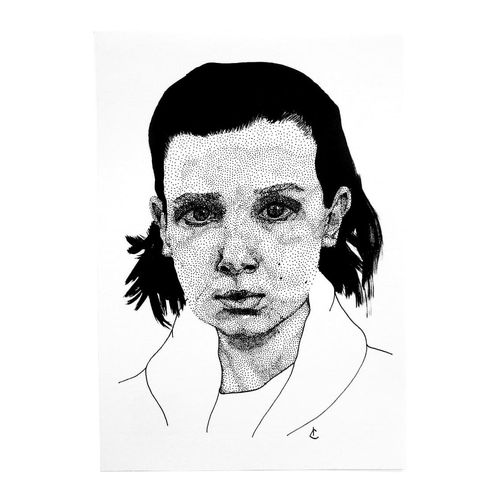 Print Eleven Stranger Things A5 - 14,8x21 cm