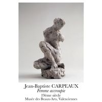 Illustration originale d'après la Femme accroupie de Jean-Baptiste Carpeaux - 10x15 cm