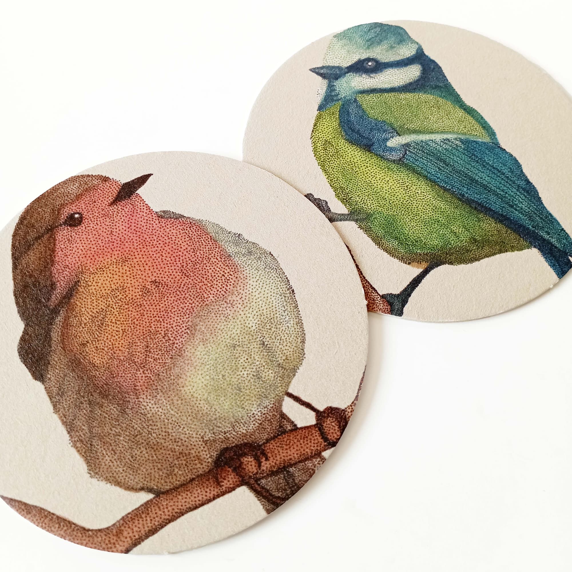 Sous-verres oiseaux