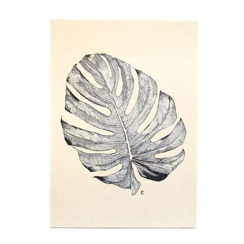 Print Monstera A5 - 14,8x21 cm