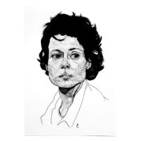 Print Ellen Ripley Alien A5 - 14,8x21 cm
