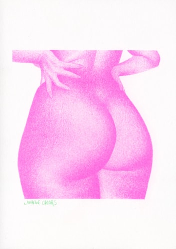 Le bouli rose - risographie A5