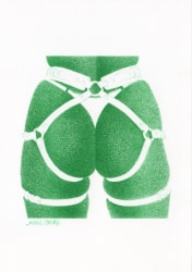 Le bouli vert - risographie A5