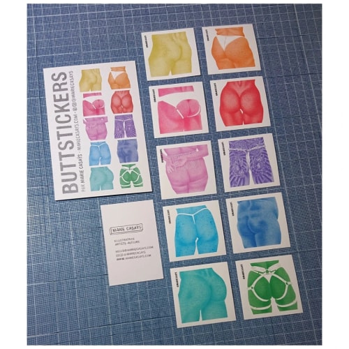 Le bouli vert pomme - 30x30cm