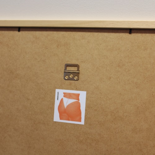 La culottée - 40x40cm encadré