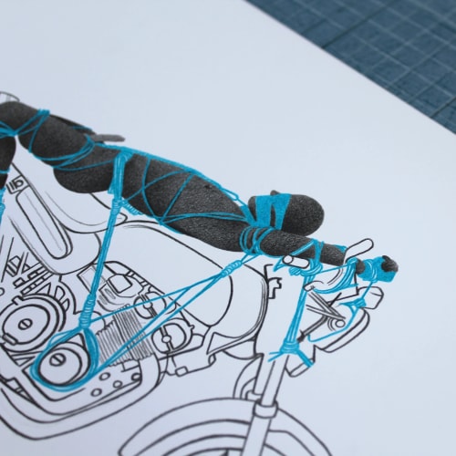 Ricky’s motocycle