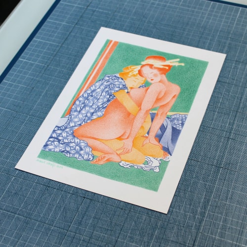 Boulisan, le couple Hokusai