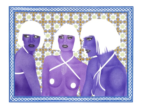 As miúdas malucas - 50x65cm