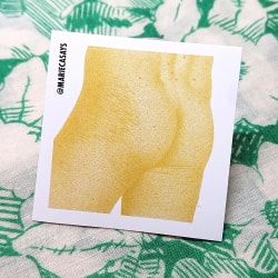BUTT stickers