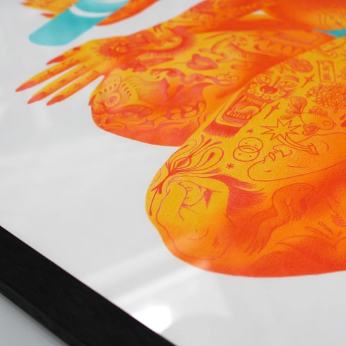 Lata, calcinha e salto alto